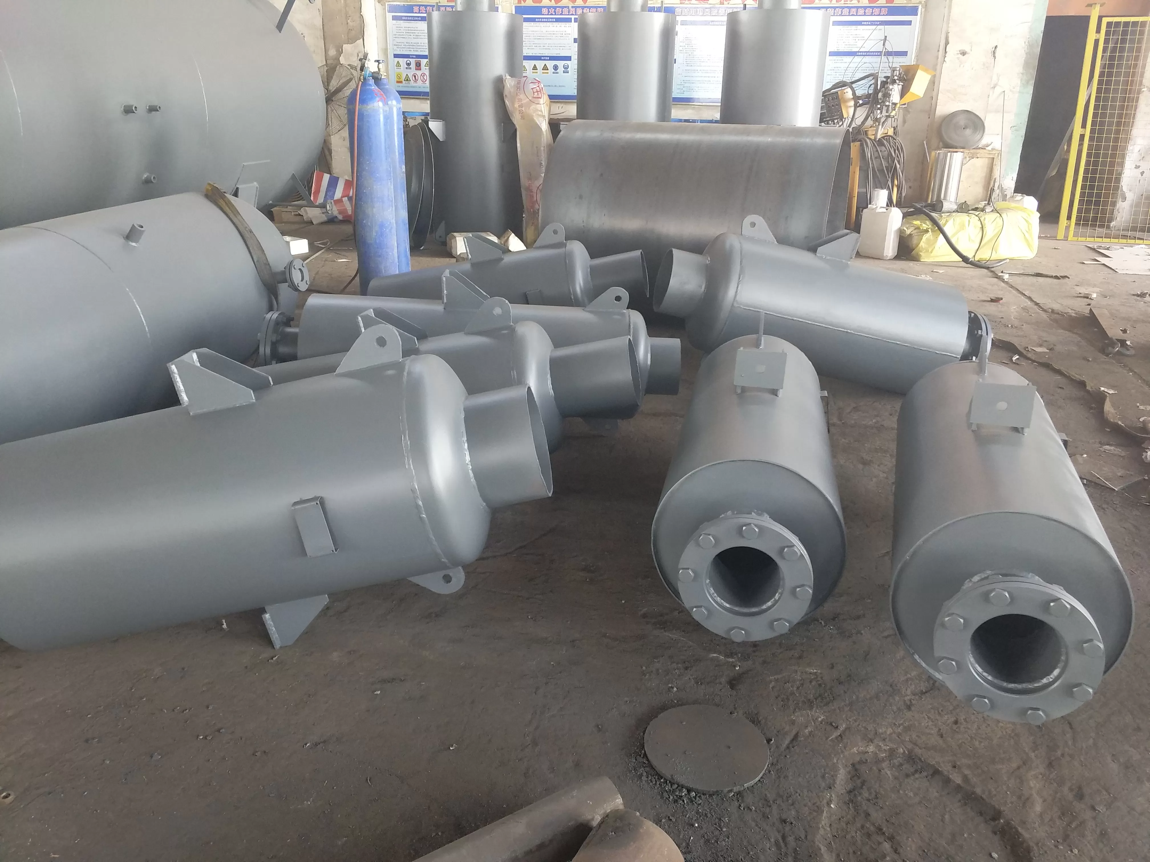 Air compressor silencer