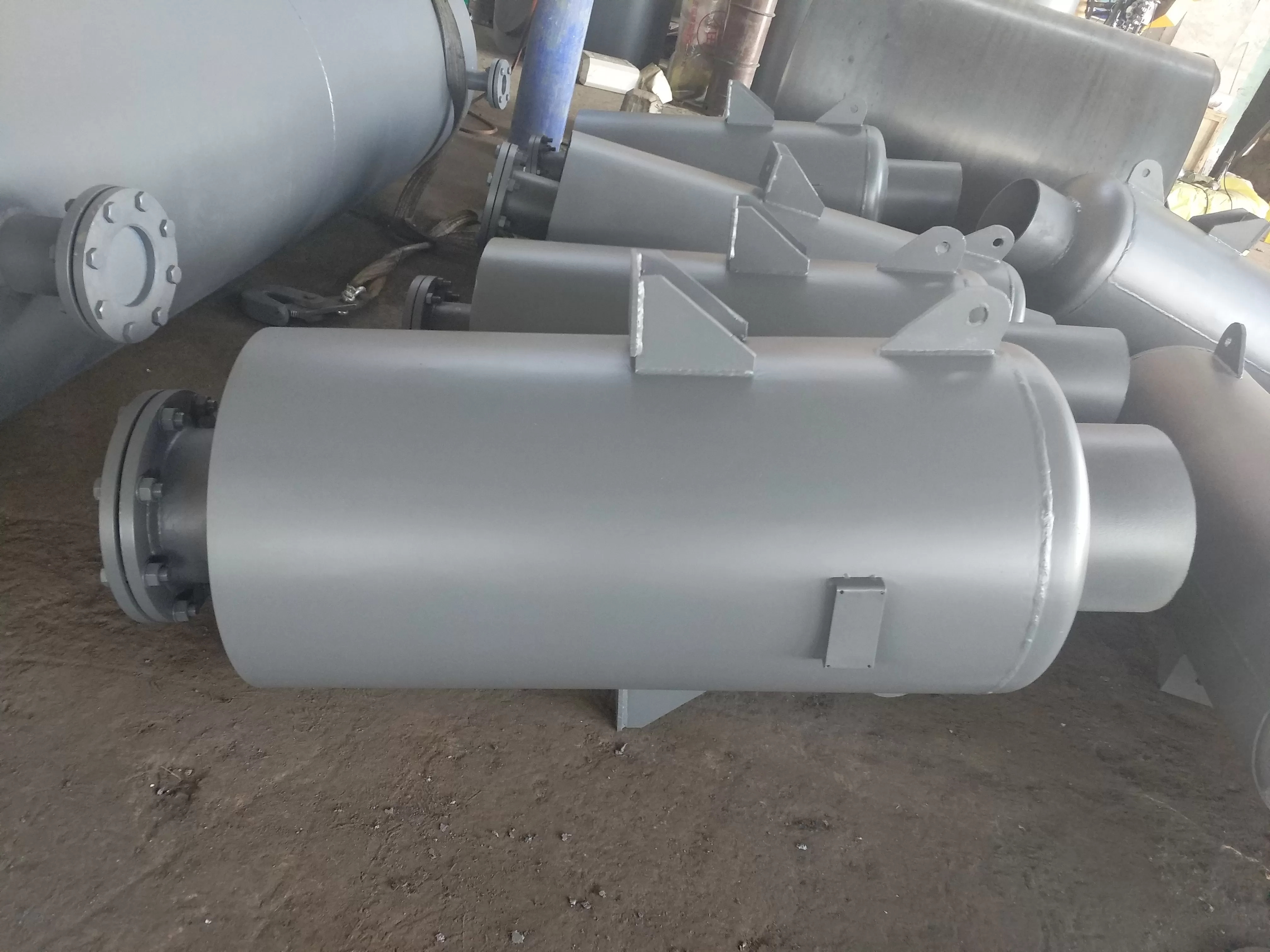 Air compressor silencer